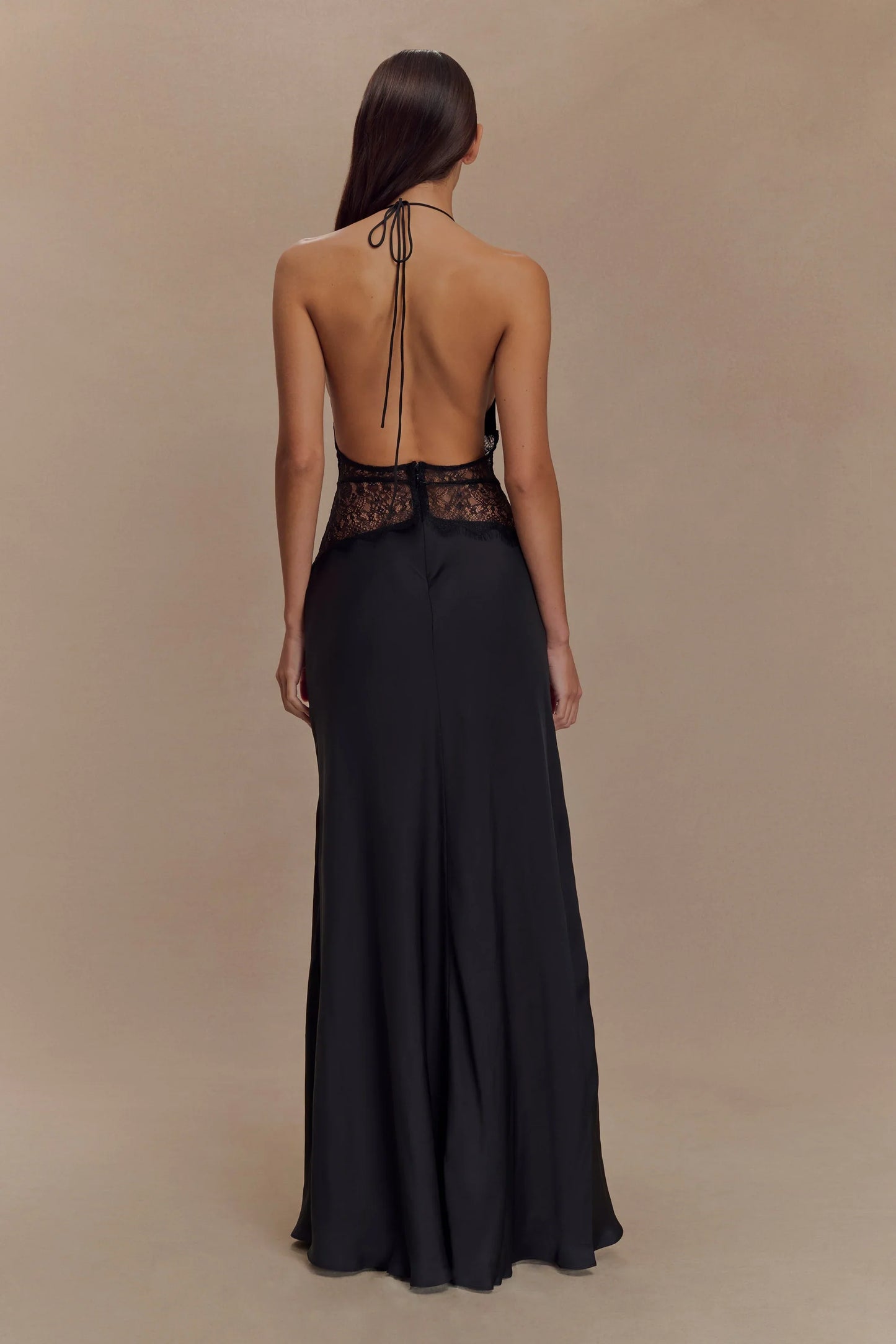 Noiréa Lace & Satin Dress