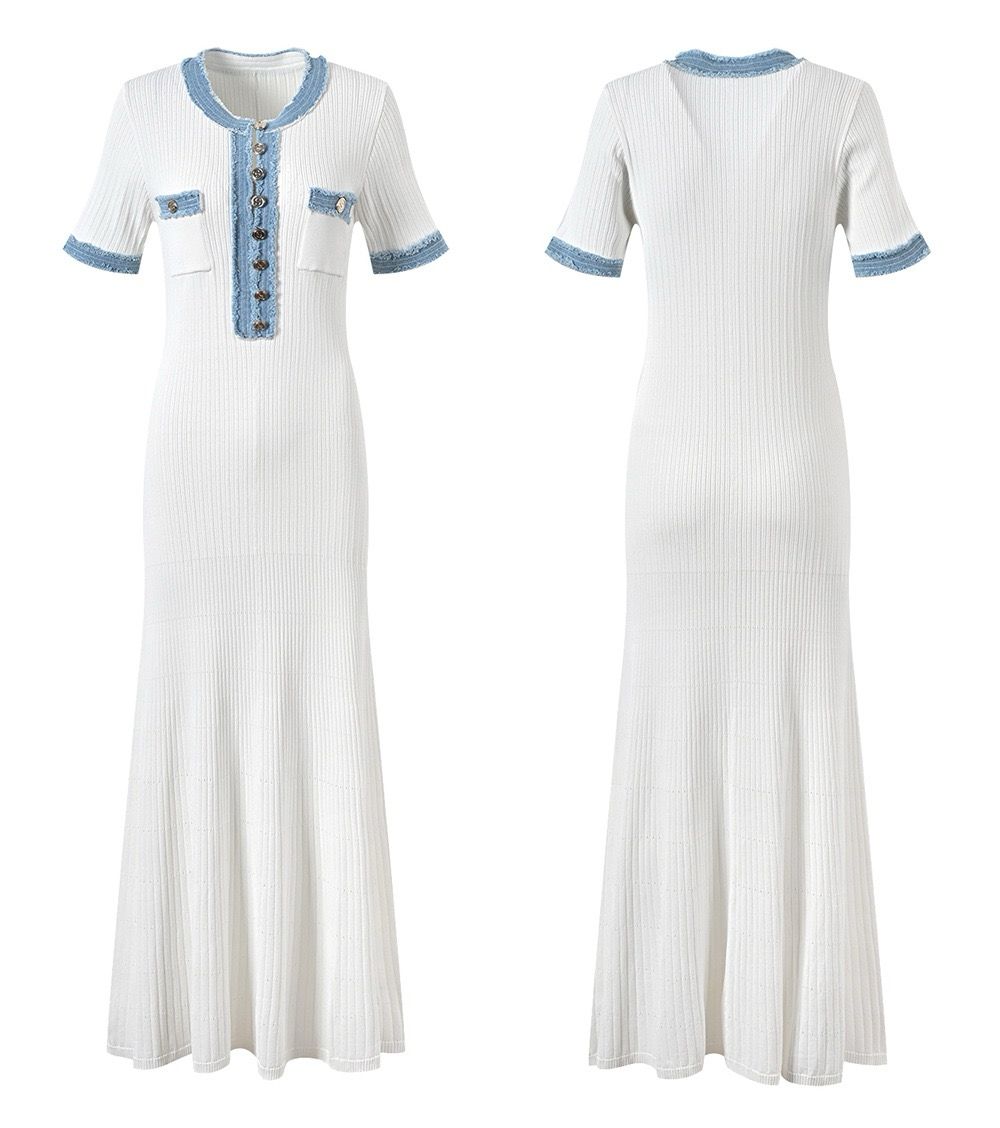 Vestido parisino de lujo de Chloé
