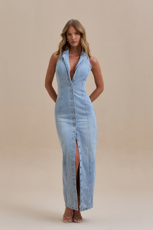 Vestido vaquero midi Amara