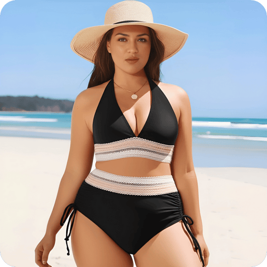 Venusa | Bikini Taille Haute Effet Sculptant